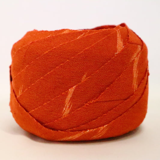 Red-orange abstract pattern wool (Y02306008)