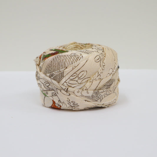 Unbleached mansion with floral pattern (Y02206015)