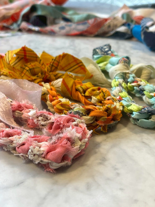 Large Fabric Flower Kit ~Large Flower Colors~