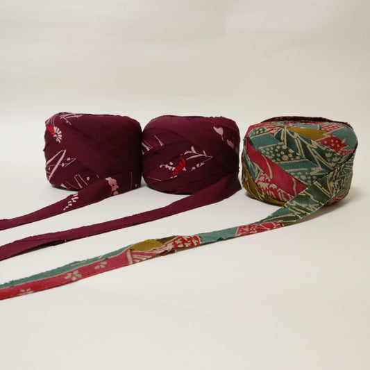 kimonoyarnお年玉BOX⑯(50m×3玉)(ロゴ入り組紐ディスク付きキットプレゼント)46%OFF