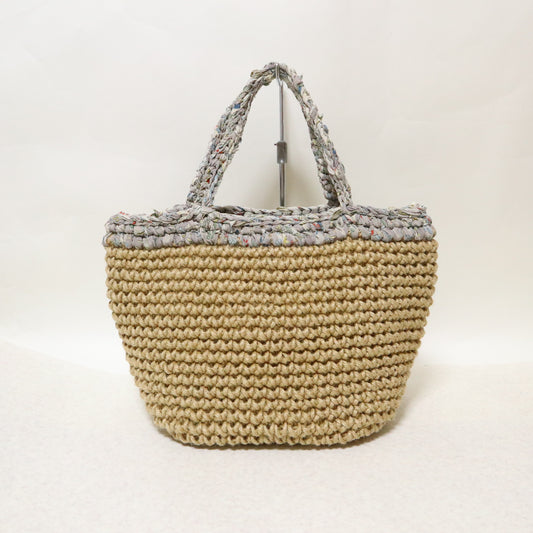 グレーヤーン×ジュートbag小 | MSE
