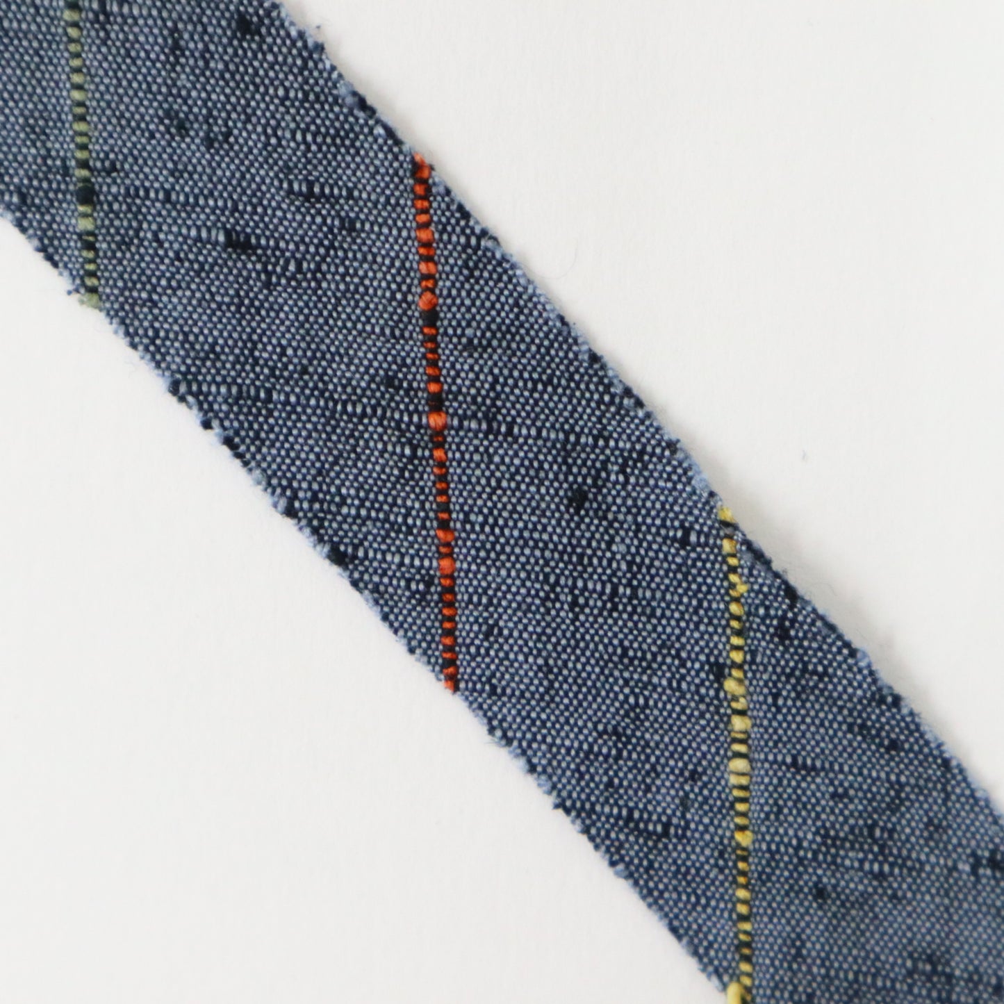 Gray-blue with light blue, yellow, red, and black stripes - Tsumugi (Y02401001)