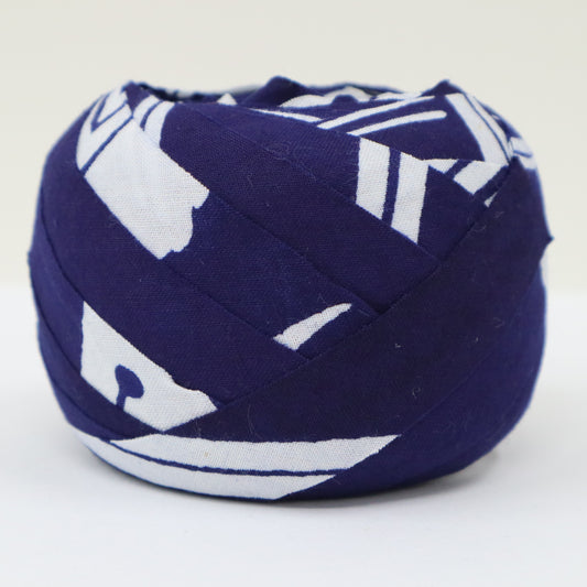 Dark blue with white pattern - Yukata (Y02401023)