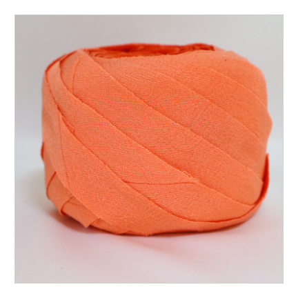 Crimson scarlet (pinkish orange) solid color crepe (Y02003075)