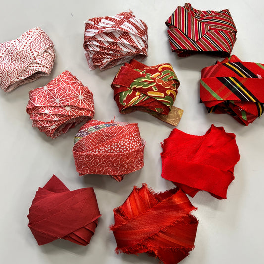 【オンラインストア限定】赤系キモノヤーン(10種計20m)