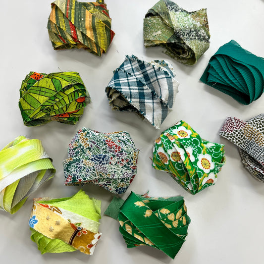 【オンラインストア限定】緑系キモノヤーン(10種計20m)