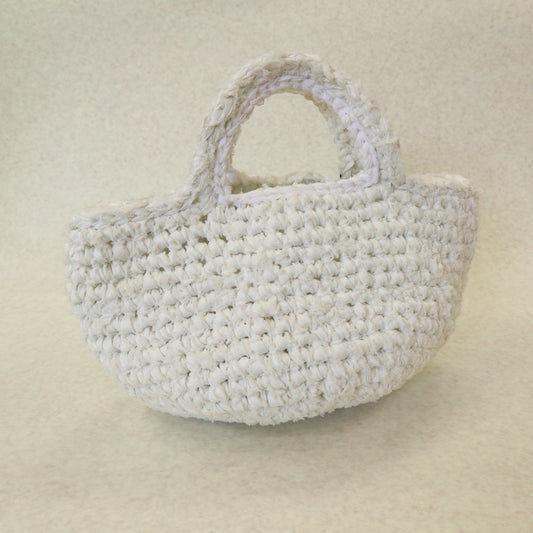 [Recipe book featured] S-size tote bag (white)