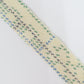 Blue and green ikat pattern on off-white tsumugi (Y02403016)