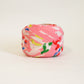 Pink children's kimono with colorful bird pattern (Y02507002)