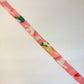 Pink children's kimono with colorful bird pattern (Y02507002)