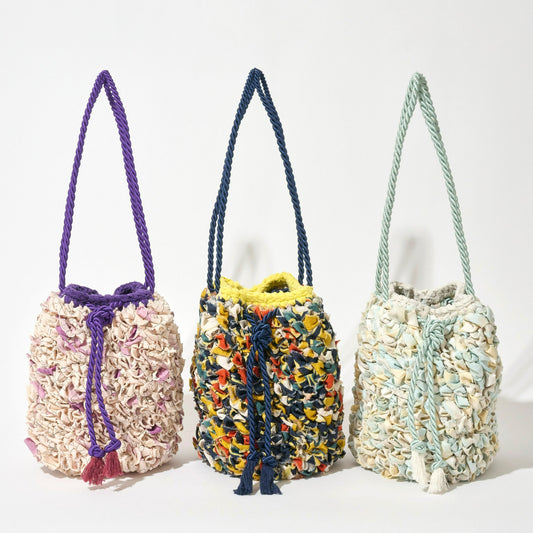 [Finished product] KAWAMURAMIKI's 2-way frill bag 