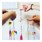 Kimono yarn wind chime kit for workshop