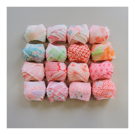 [Online store only] Muslin kimono yarn set (10 types total 20m)